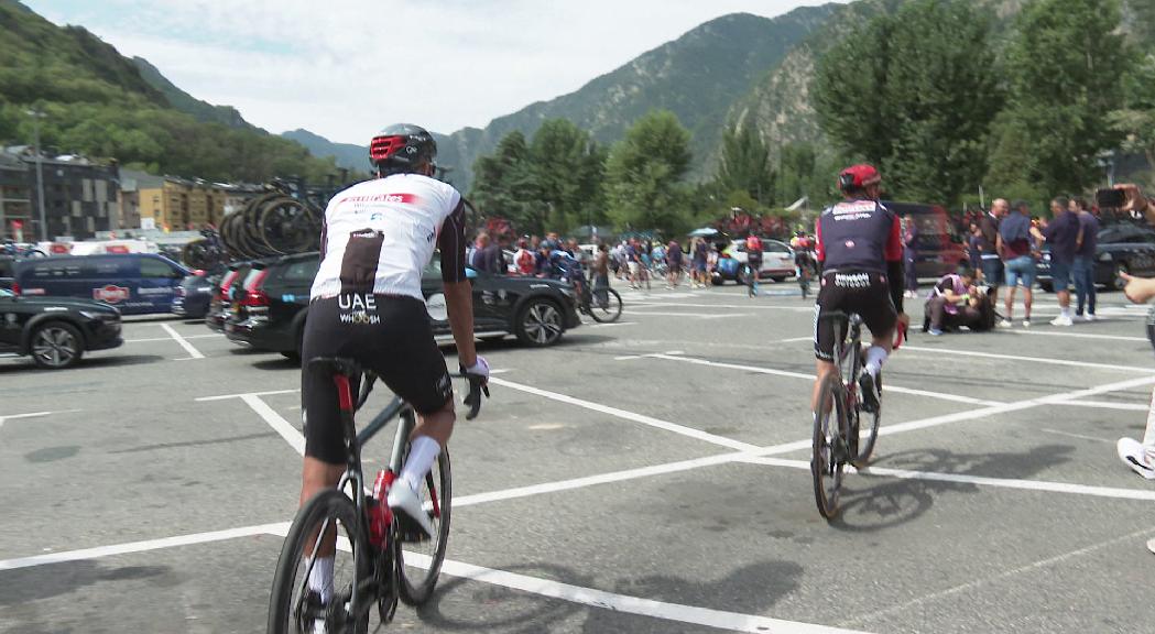 L'etapa andorrana de la Vuelta acabarà al pla de la Caubella