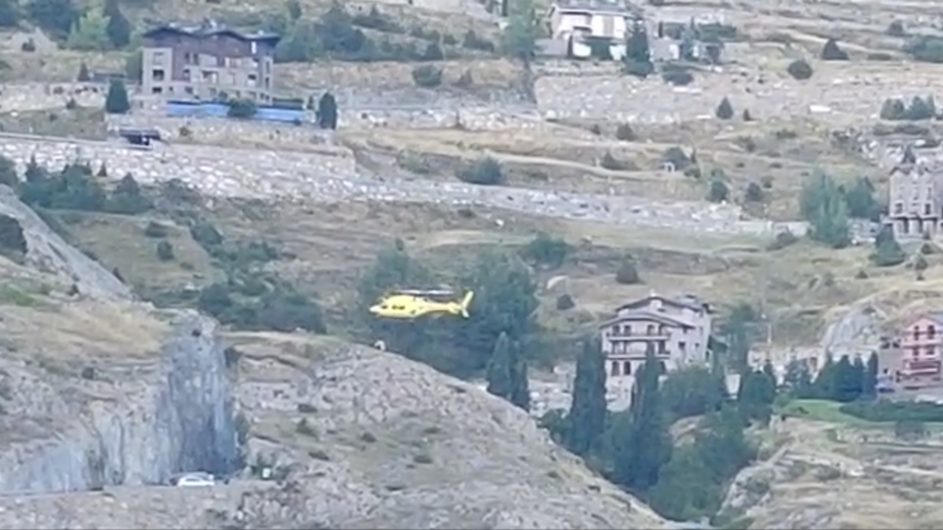 Una excursionista es queda bloquejada a la ferrada del Roc del Quer i requereix el rescat dels bombers