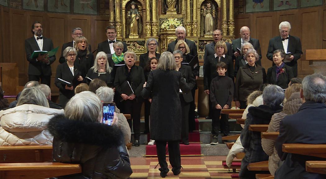 Èxit d'assistència al concert de Santa Llúcia a l'església de Sant Pere Màrtir