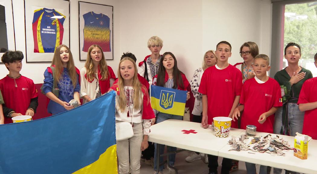 Èxit de l'estada dels infants ucraïnesos promoguda per la Creu Roja