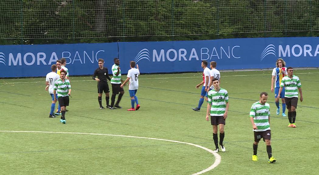 El FC Andorra B s'estrena a casa golejant el Verdú 7 a 0