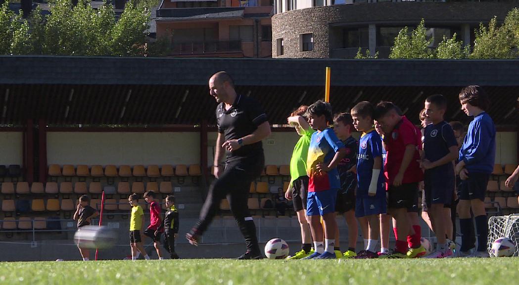 El FC Andorra engega la tecnificació amb la base