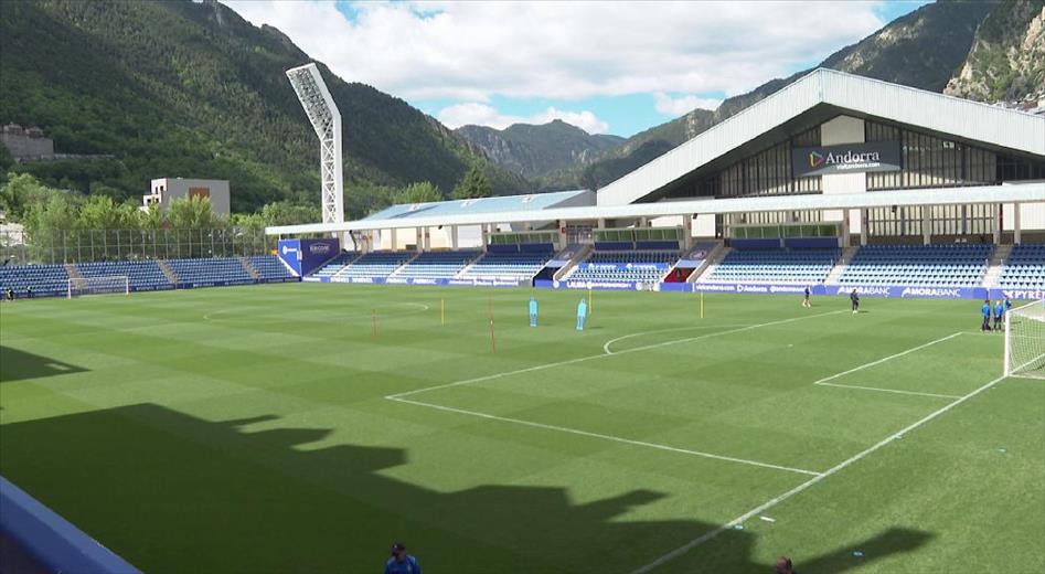 El FC Andorra està pendent de saber quins rivals tindrà en el seu