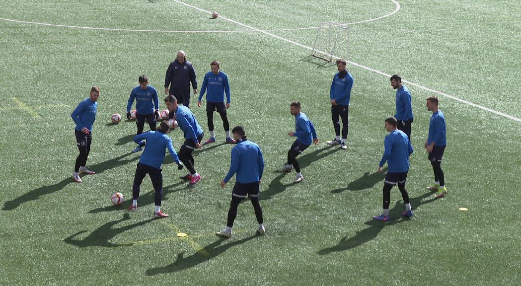 El FC Andorra espera amb confiança el partit contra el Barça B