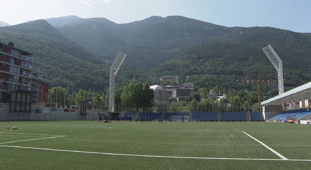 El FC Andorra estrenarà la pretemporada a l'Estadi Nacional contra l'Atlètic d'Escaldes