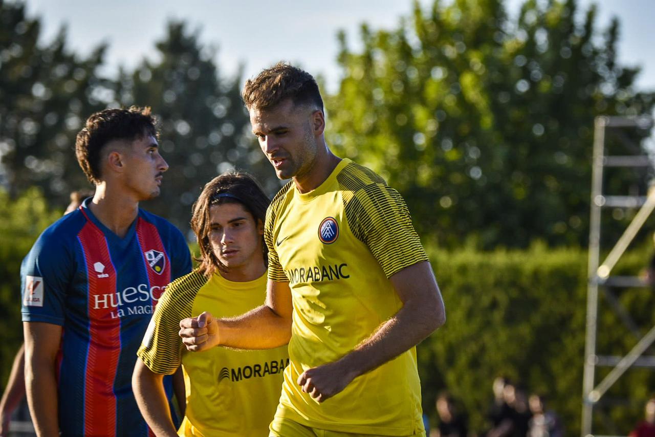 El FC Andorra guanya l'Osca amb un únic gol de Vilanova (0-1)