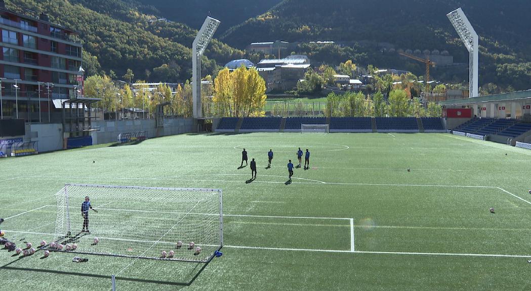 L'FC Andorra guanya solidesa i Nico Ratti es reivindica a la porteria tricolor