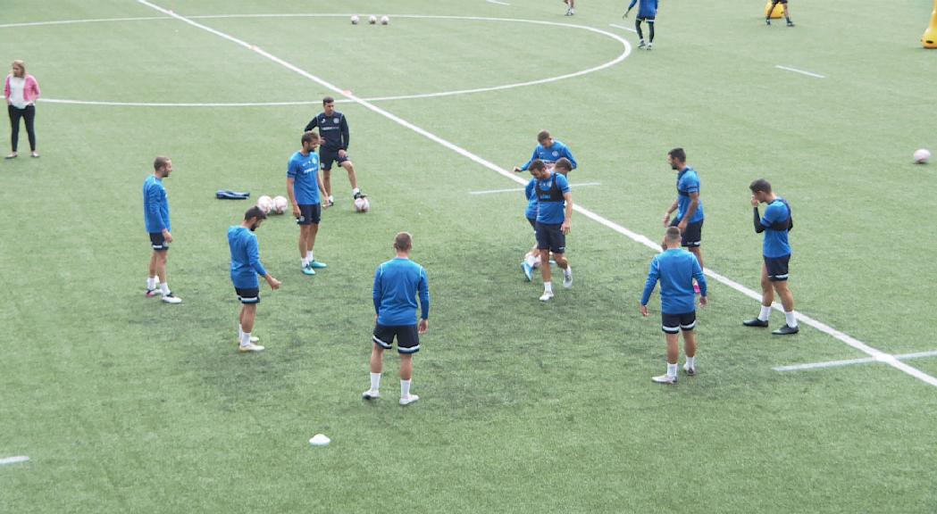 El FC Andorra juga contra l'Hospitalet el tercer partit de la pretemporada 