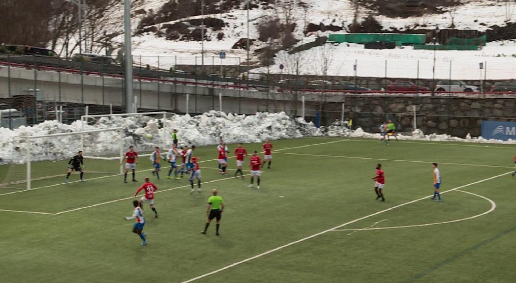 El FC Andorra, preparat per trencar dues males ratxes: guanyar a fora i fer gol