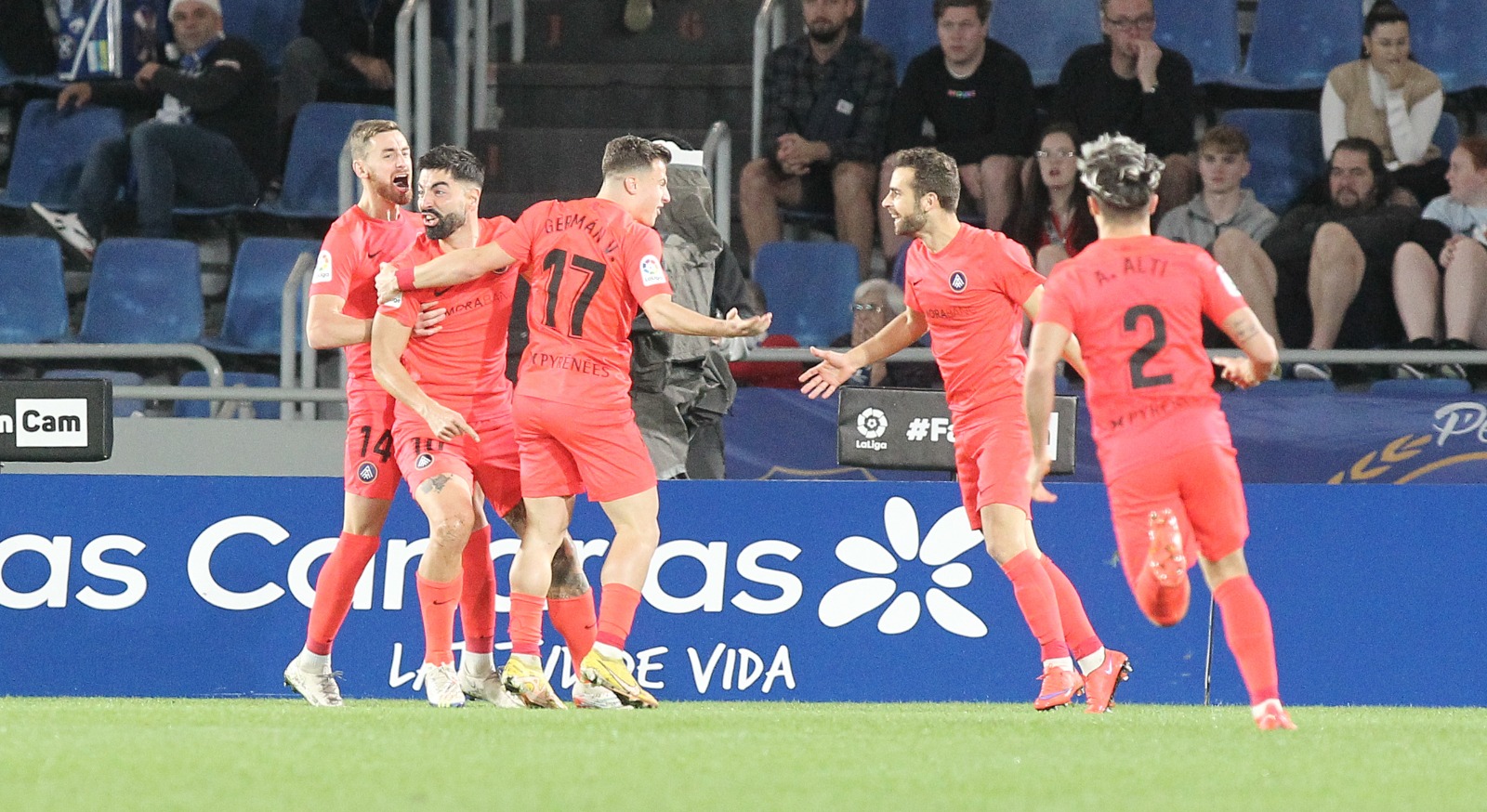 El FC Andorra suma un valuós empat contra el Tenerife (1-1)