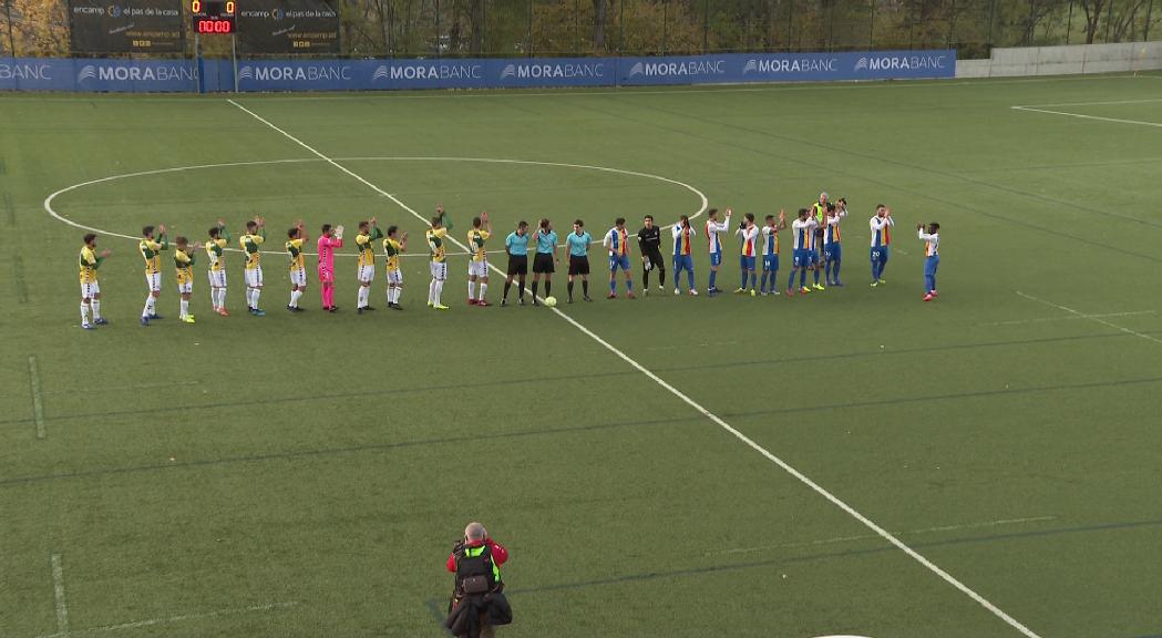 L'FC Andorra tira d'èpica per sumar un nou empat contra el Sabadell (2-2)