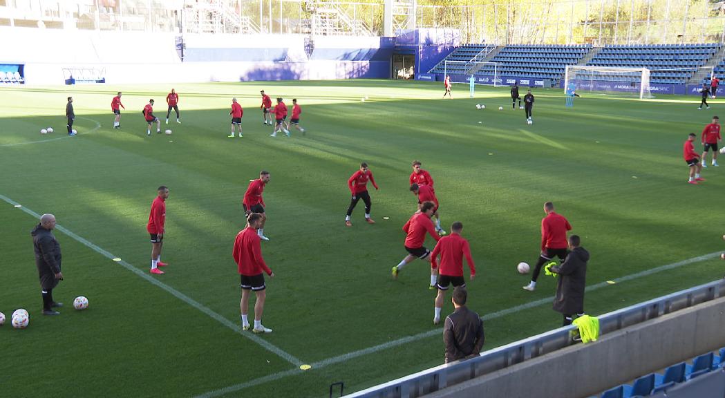 El FC Andorra vol fugir de les relaxacions per seguir viu a la Copa del Rei