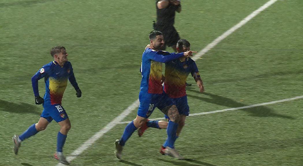 L'FC Andorra vol seguir sumant de tres en tres després d'estrenar-se contra el Barça B 