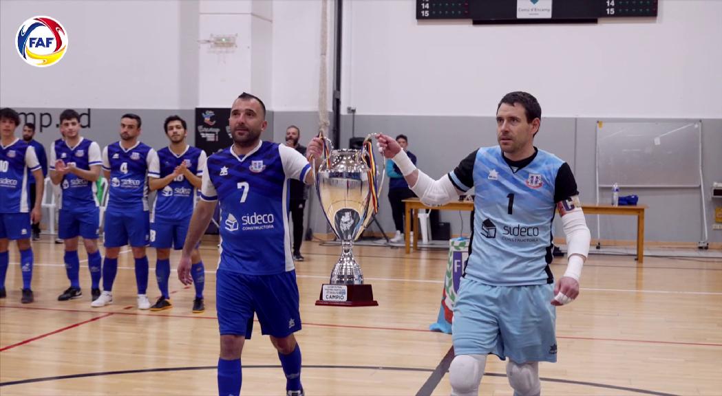 El FC Encamp de futbol sala, el campió incansable