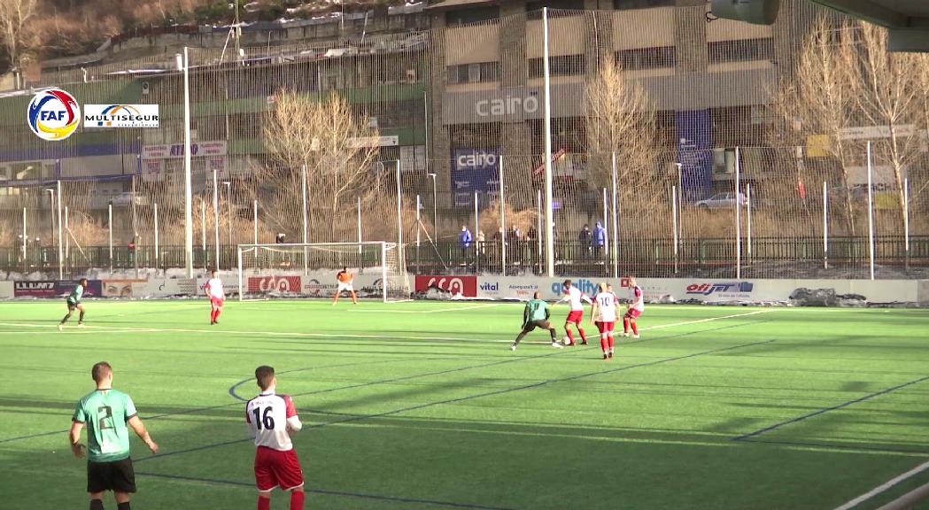 FC Santa Coloma i Atlètic d'Escaldes es mantenen al capdavant de la classificació