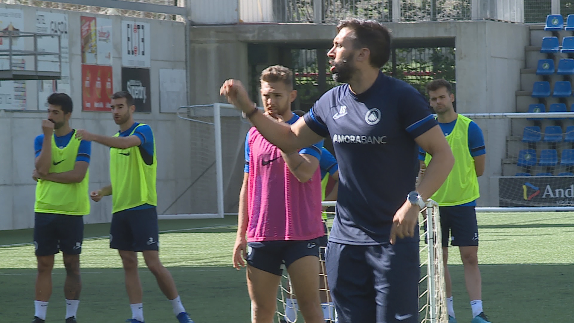 El FC Andorra prepara l'inici de lliga amb dos amistosos de la màxima exigència