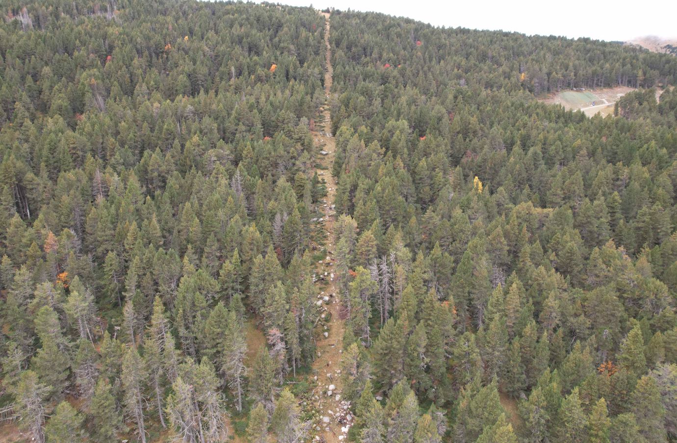 FEDA soterra un tram de 850 metres a Grau Roig