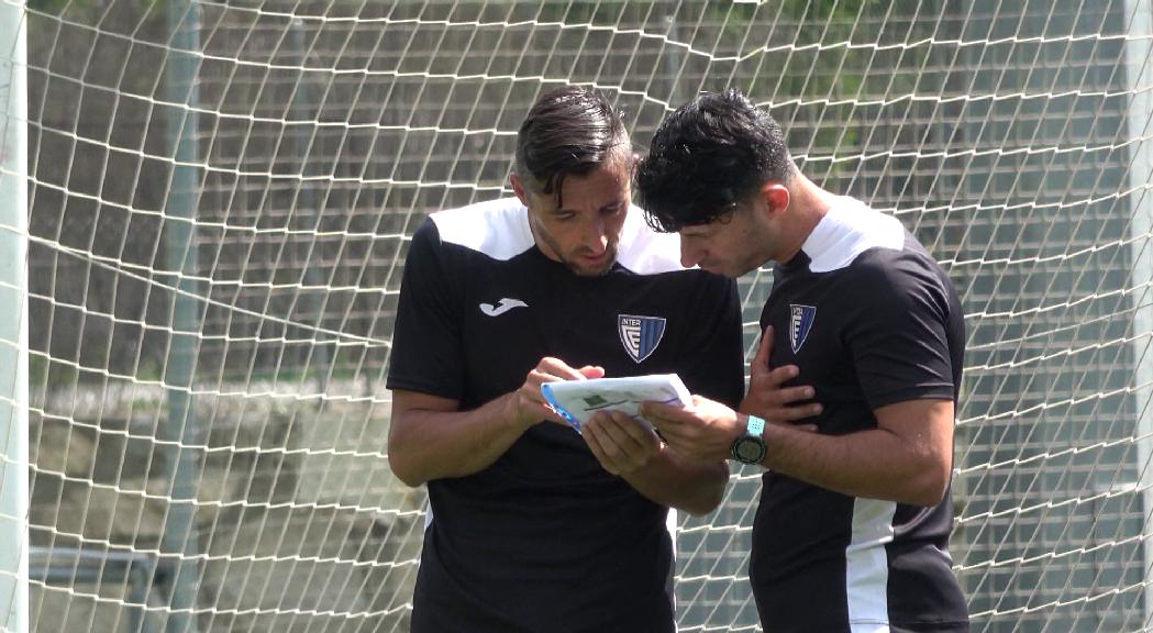 Fede Bessone arriba a la banqueta de l'Inter d'Escaldes amb ganes de continuar la brillant trajectòria de l'equip