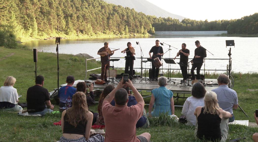 El FeMAP porta danses i cançons medievals al Llac d'Engolasters 