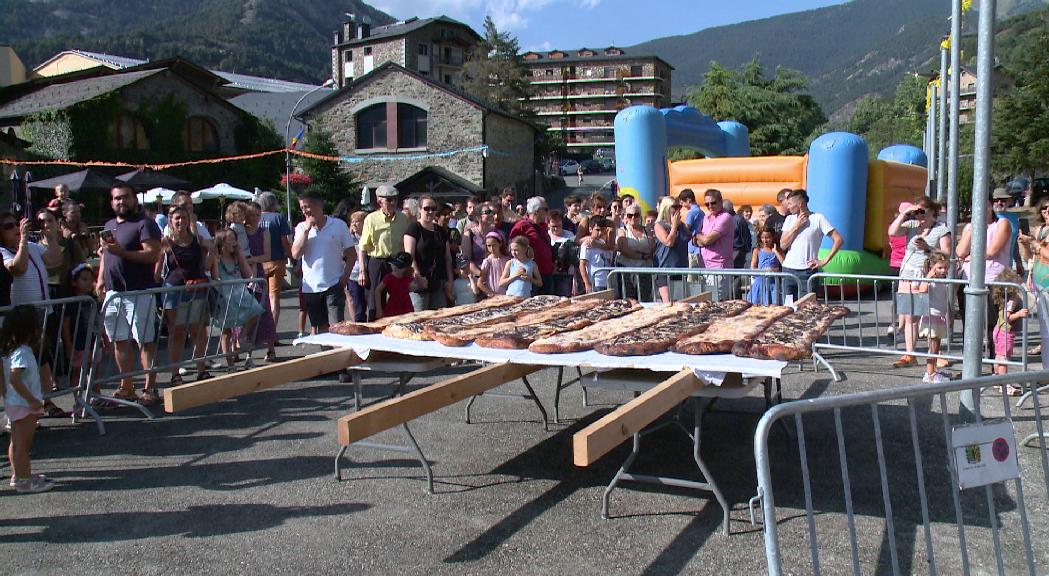 La Festa Major de l'Aldosa finalitza amb un berenar popular i un concert de versions