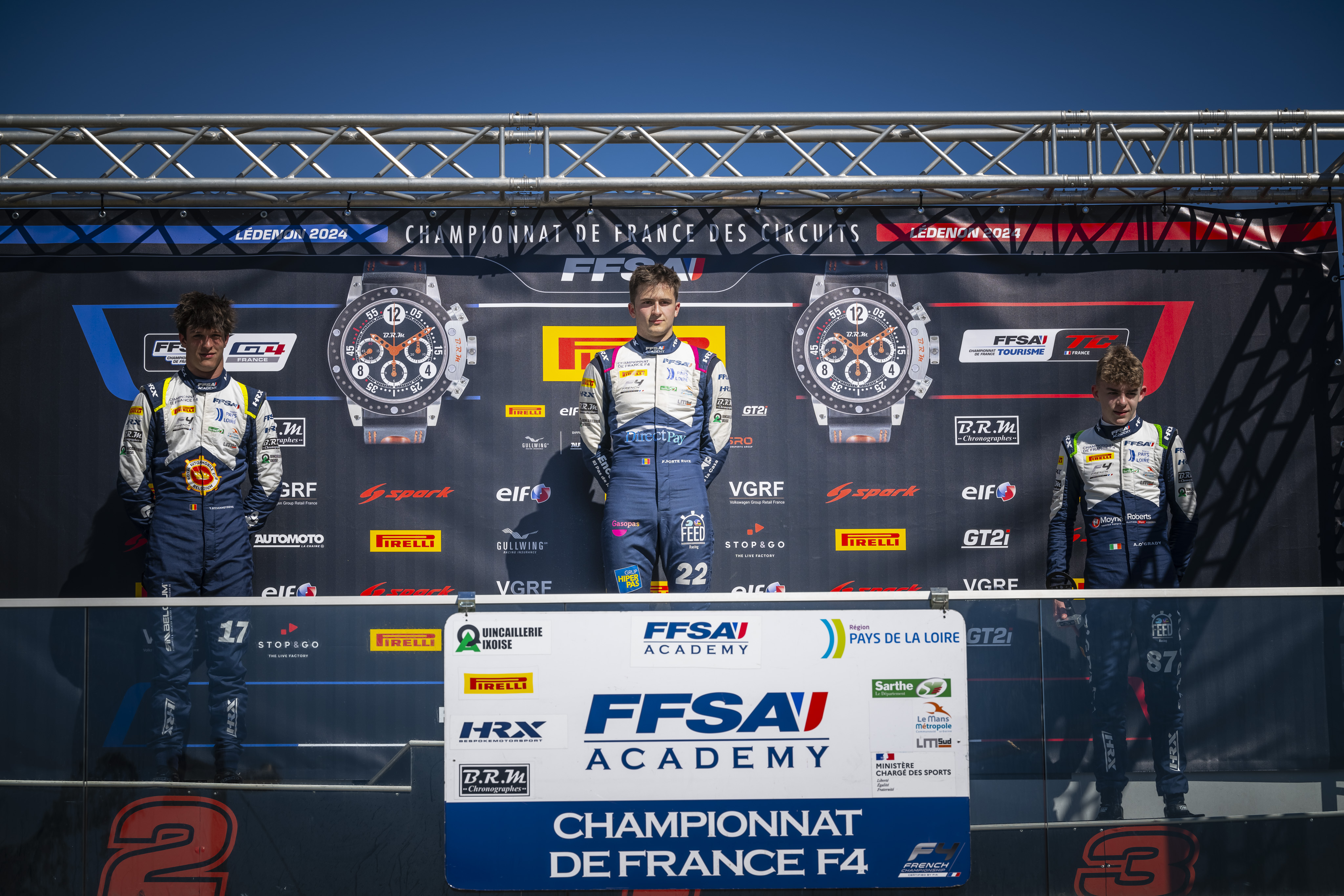Frank Porté guanya una cursa del Campionat de França de Formula 4