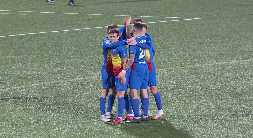 El Futbol Club Andorra suma la segona victòria seguida en l'inici de la segona volta