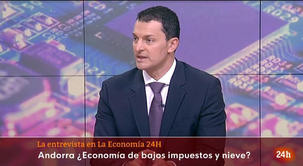 Gallardo reitera a Televisió Espanyola que Andorra no és un paradís fiscal