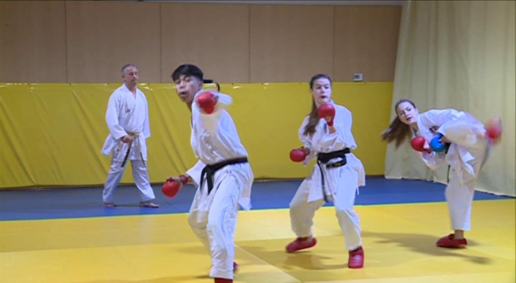 Gana de podis dels representants a l'Europeu cadet i júnior de karate