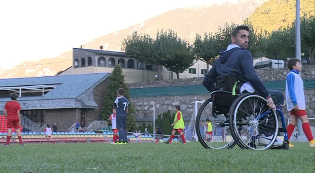 Genís Besolí i el futbol: "És una oportunitat més que m'ha donat la vida"