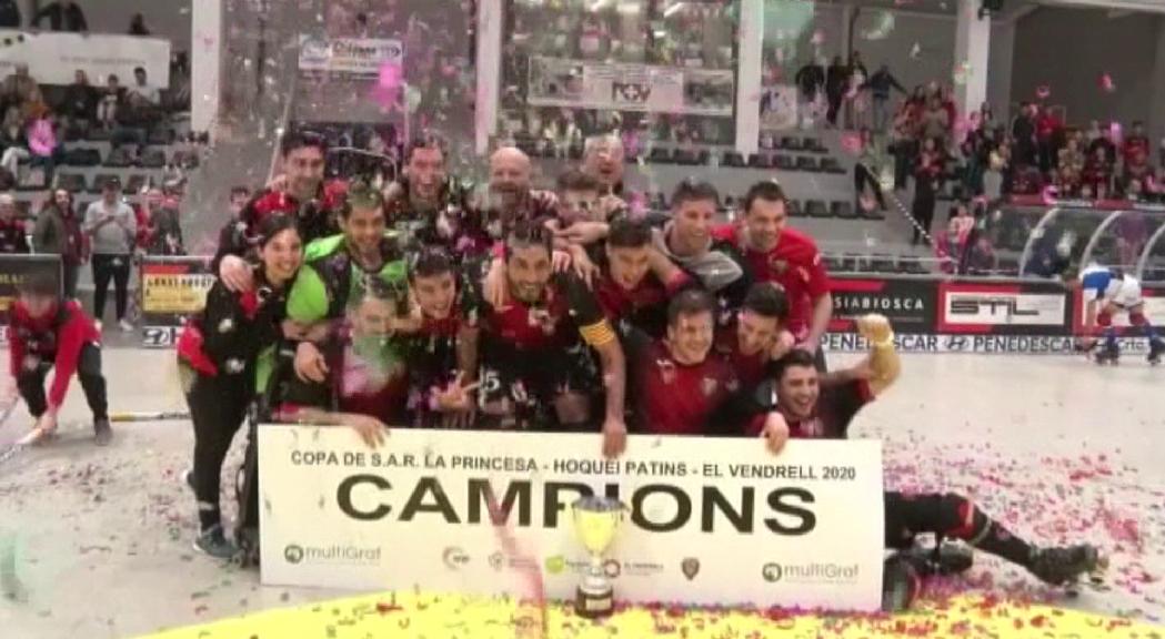 Gerard Miquel guanya la Copa Princesa d'hoquei amb el Vendrell