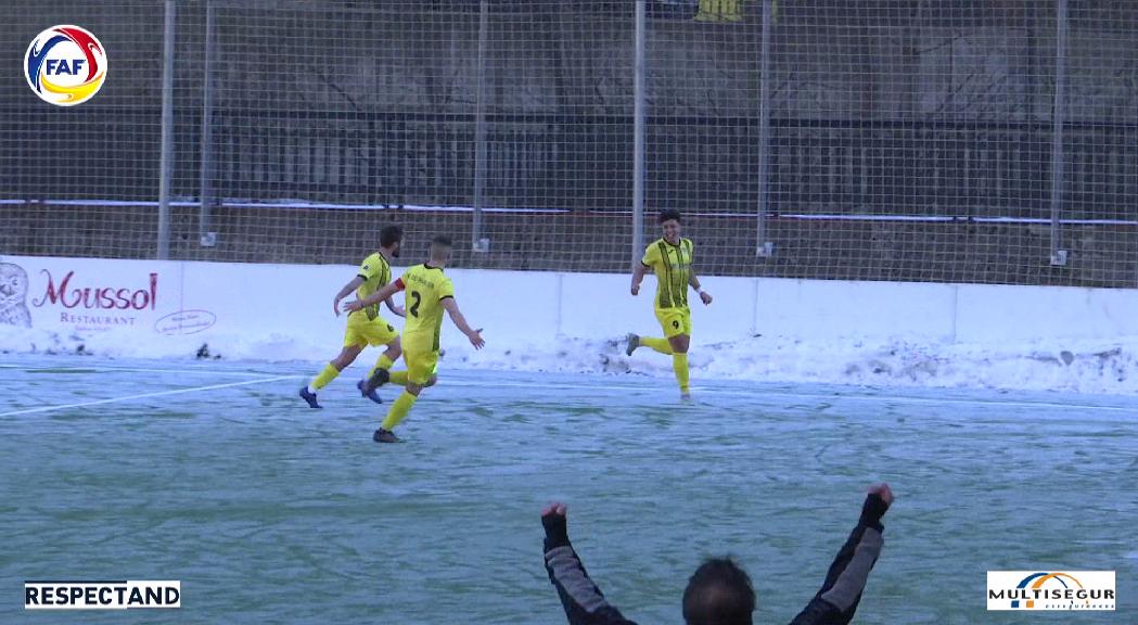 Un gol de Casadesús manté líder l'Inter d'Escaldes