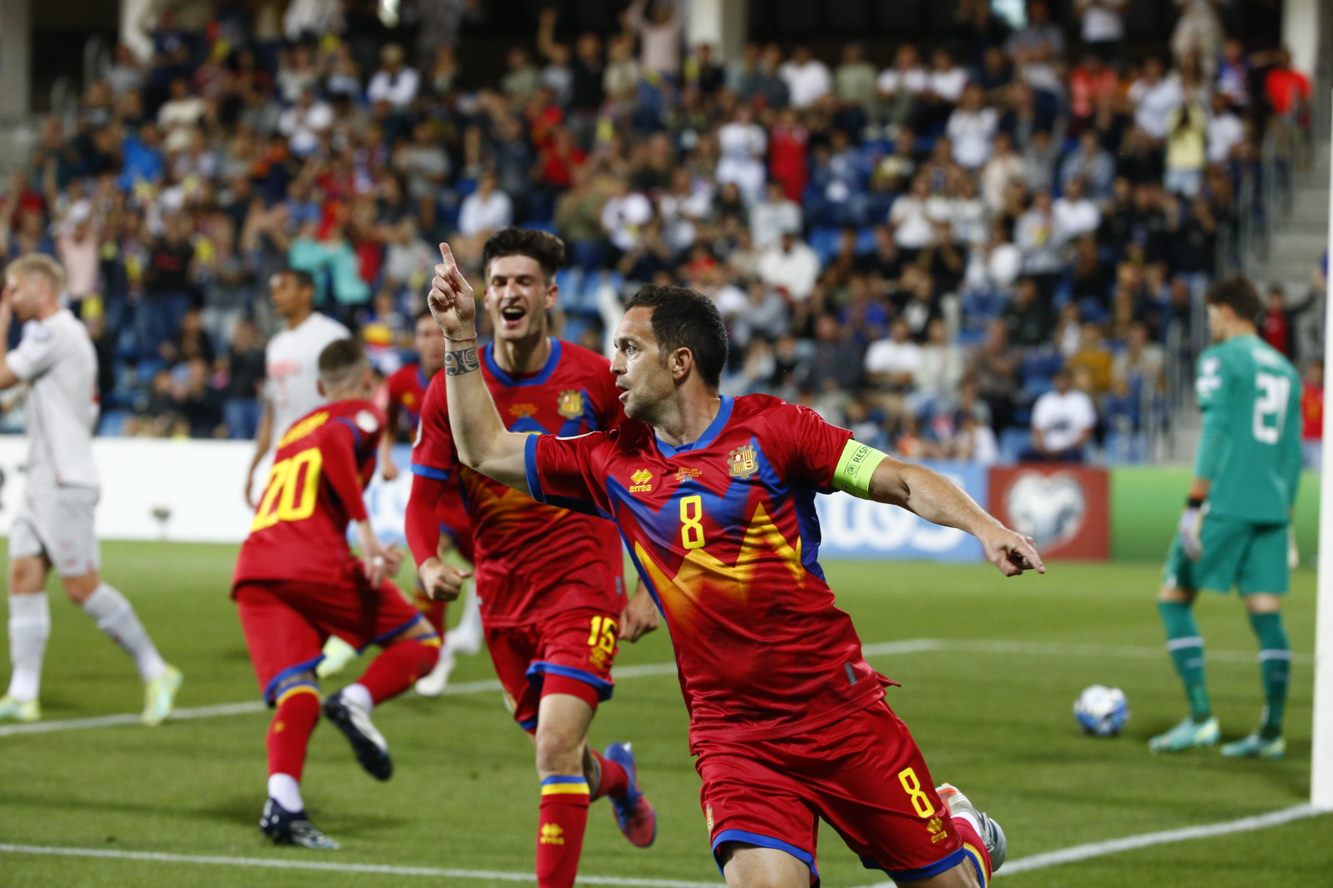 Un  gol de Márcio fa somiar Andorra davant de Suïssa (1-2)