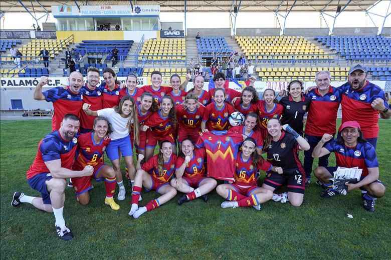 Nou triomf de la selecció femenina davant Aràbia Sa