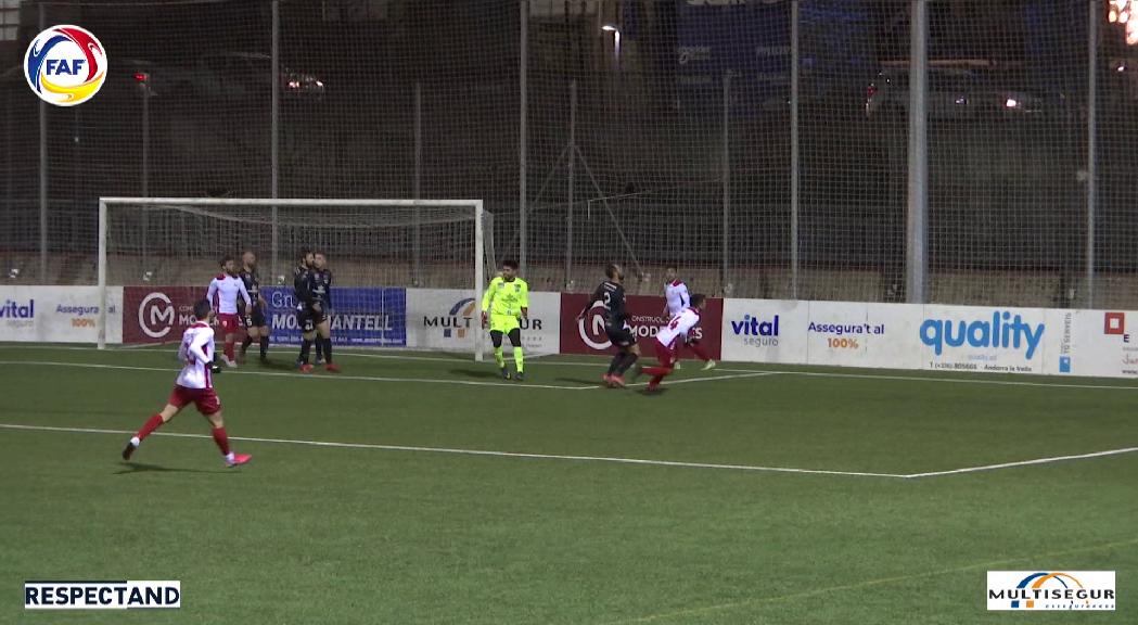 Sense gols en el partit ajornat entre Ordino i Santa Coloma