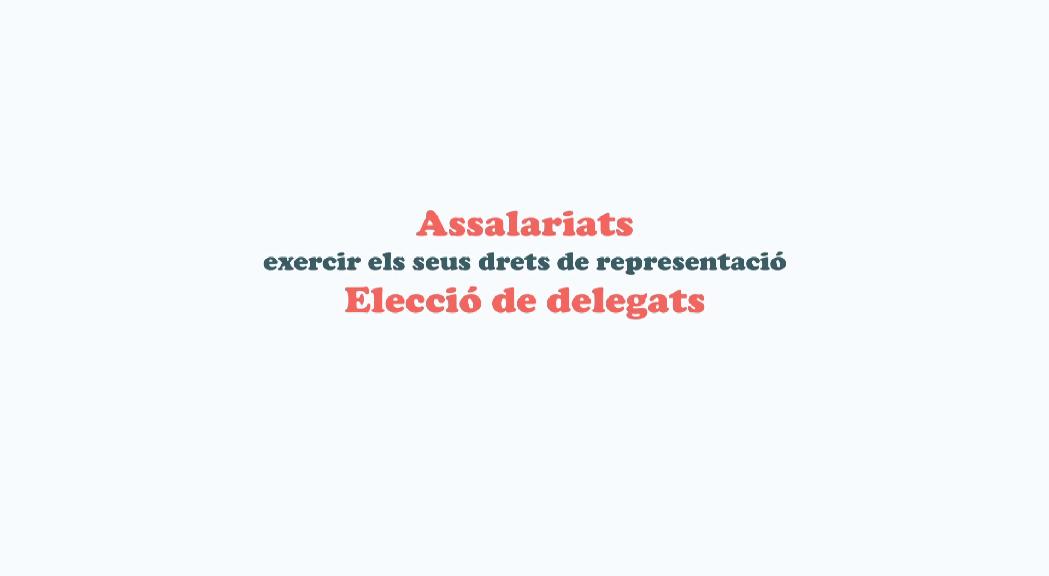  El Govern enceta una campanya per incentivar la representació dels assalariats i la creació de comitès d'empresa