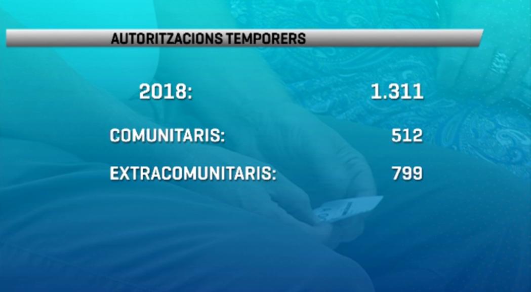 El Govern ha autoritzat 1.311 permisos per a temporers, sobretot extracomunitaris