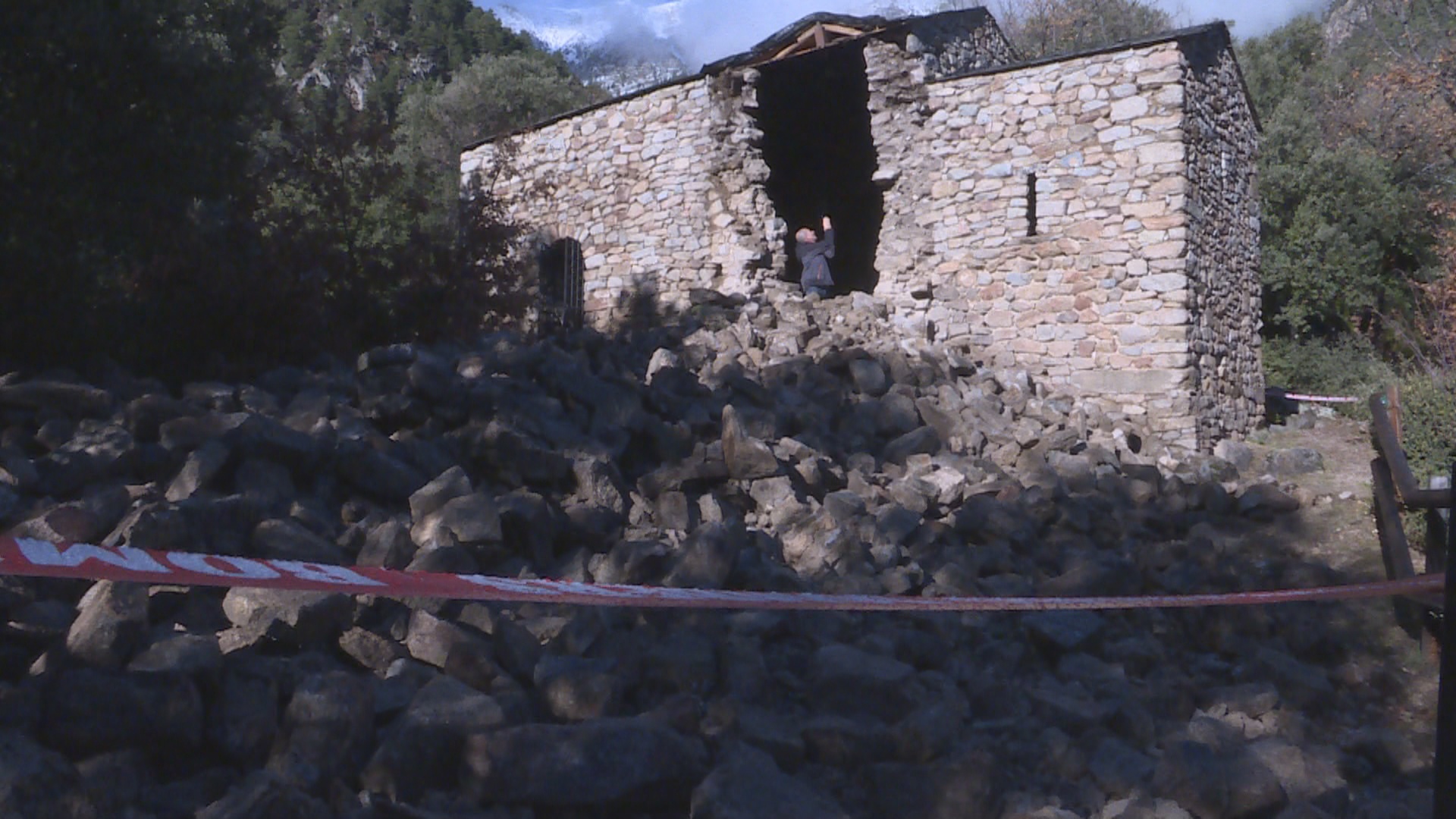 El Govern licita les obres de reconstrucció del campanar de Sant Vicenç d'Enclar