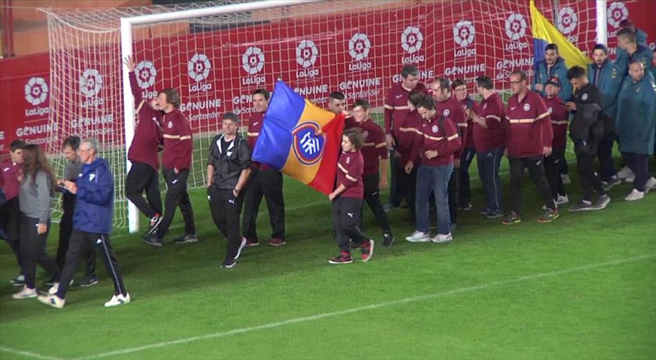 L'equip de lliga Genuine del FC Andorra ha tancat la primera part