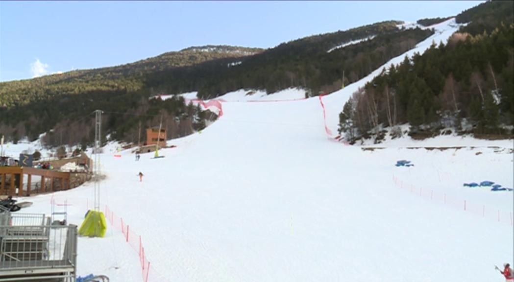 Grandvalira acaba de condicionar les arribades per a les finals de la Copa del Món