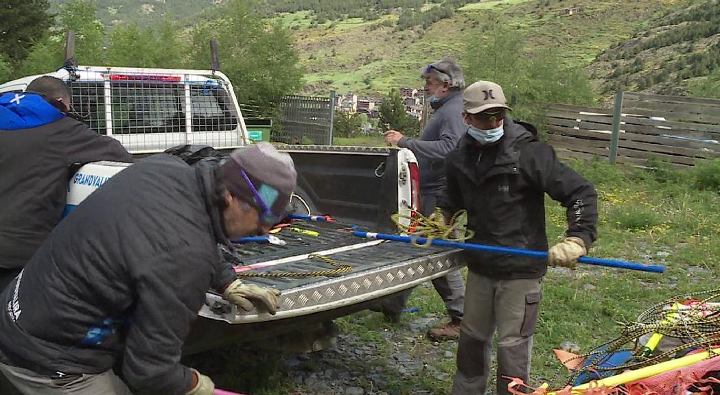 Grandvalira du a terme un any més la recollida de brossa després de la temporada d'hivern