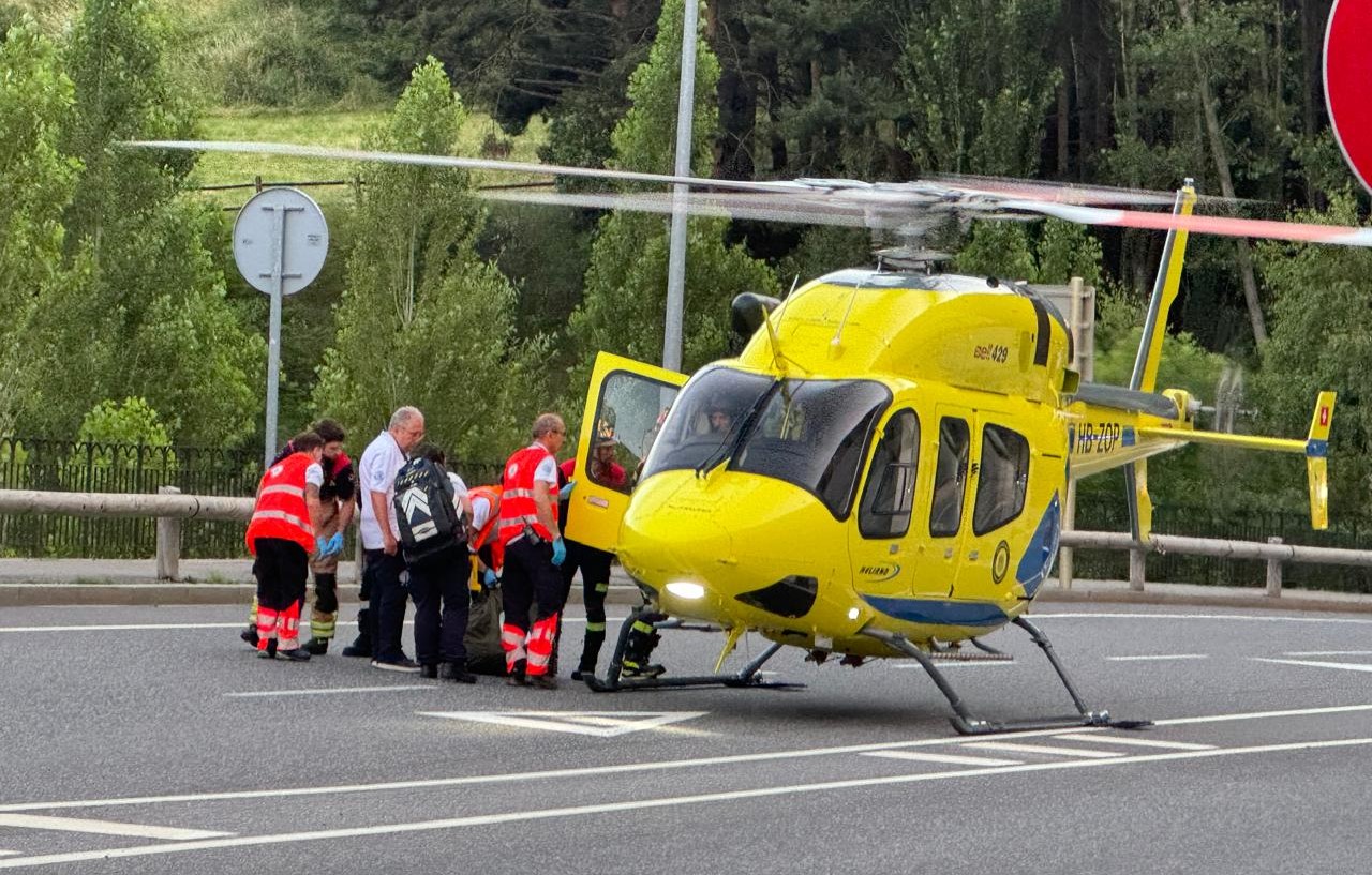 Greu accident amb parapent a Canillo