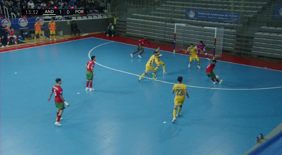 La selecció de futbol sala prepara el segon partit de la ronda pr