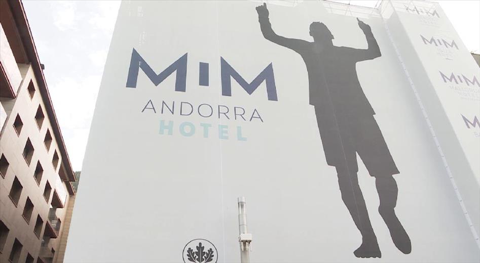 L'hotel MIM Andorra, antic Hotel Canut i propietat de Leo Messi, 