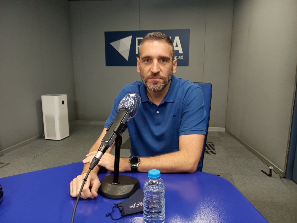 Ibon Navarro sobre la seva continuïtat: "Estic molt a gust a Andorra, però els resultats manen"