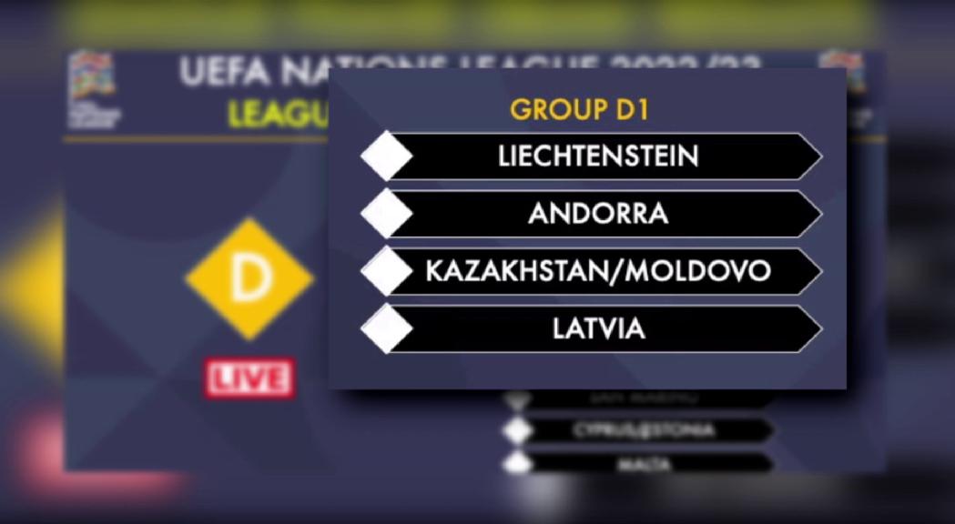 Liechtenstein, Letònia i el perdedor de l'eliminatòria entre Kazakhstan i Moldàvia, rivals d'Andorra a la Lliga de les Nacions