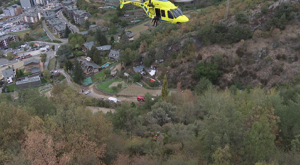 Sense indicis de factors externs en l'accident d'Aixirivall