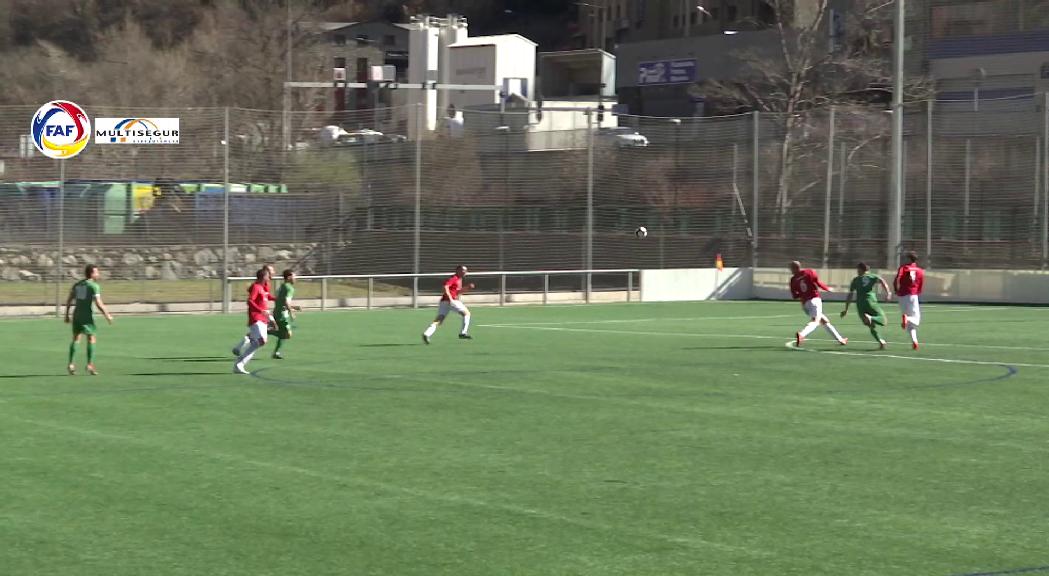 L'Inter d'Escaldes manté el lideratge amb quatre punts d'avantatge després de la victòria contra el Sant Julià