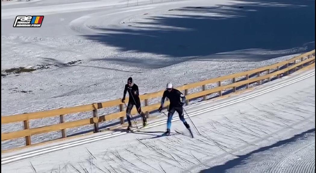 Irineu Esteve i Carola Vila ultimen els preparatius a Itàlia amb el Campionat del Món a l'horitzó