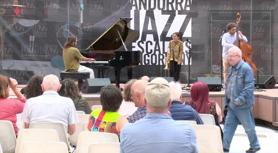 Espai per a la improvisació al Festival de Jazz.