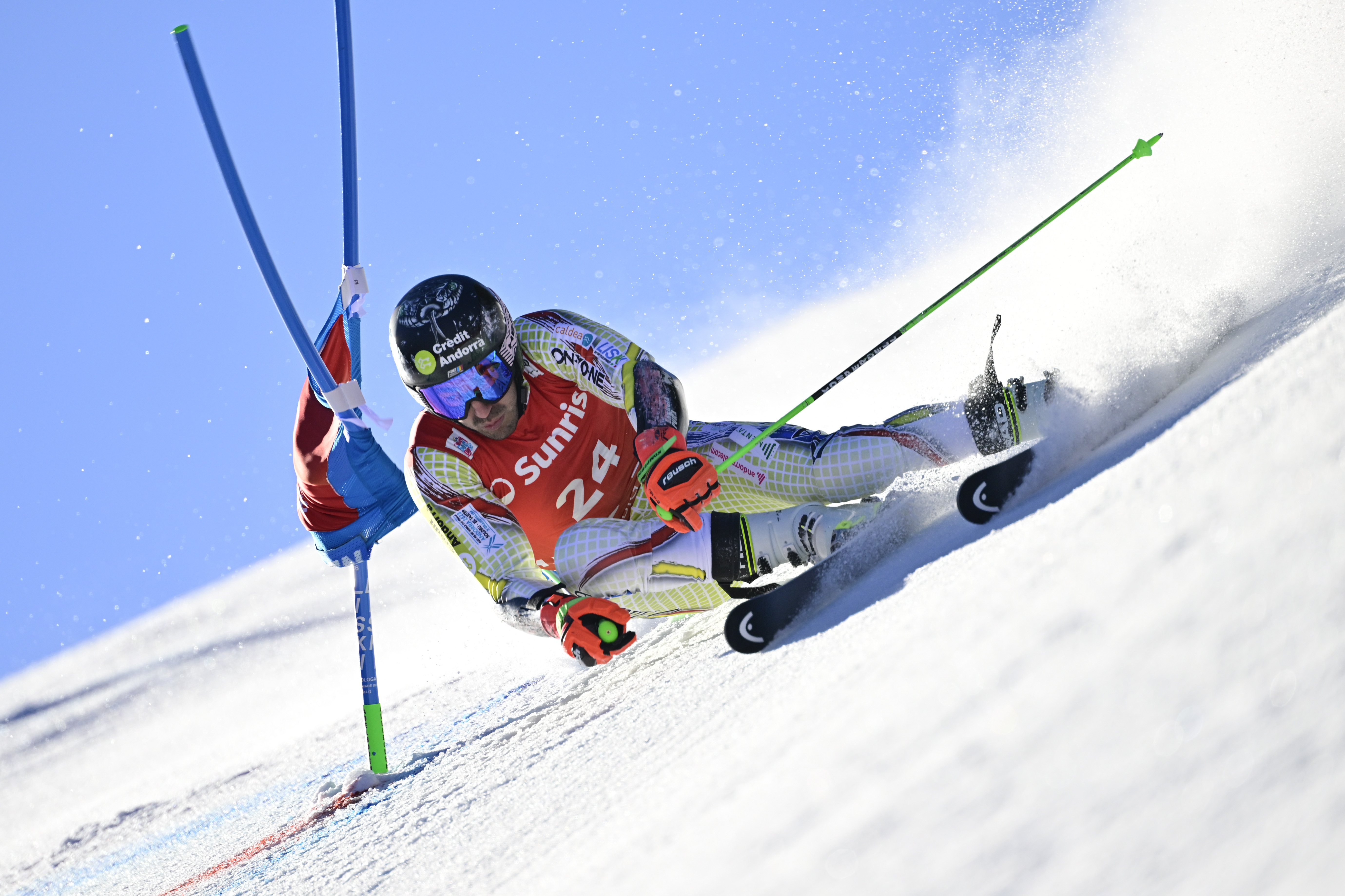 Joan Verdú eliminat a Adelboden per una caiguda al mur final